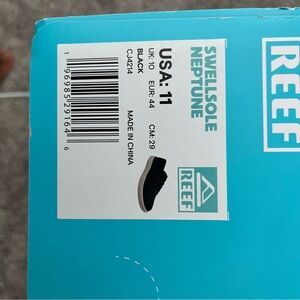Reef Swellsole Neptune Black Footwear